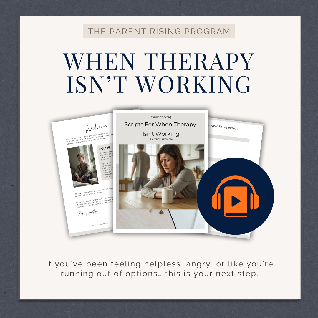 When Therapy Isn’t Working